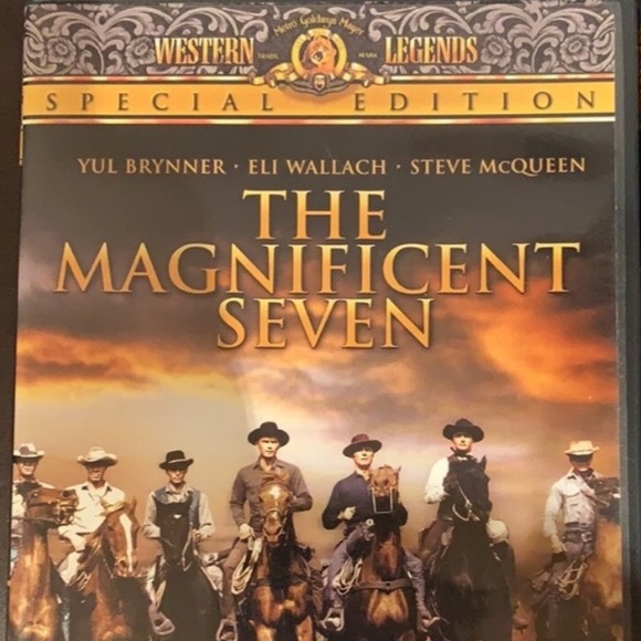 DVD magnificent seven western movie dvd set - Picture 1 of 2